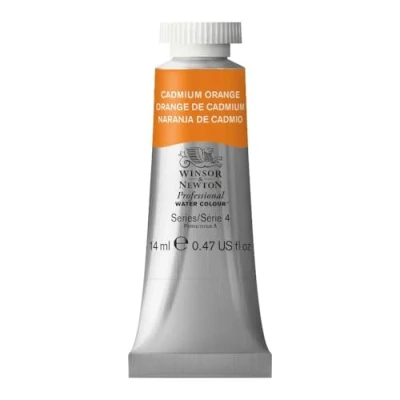 Imagen de Winsor &amp; Newton Acuarela Profesional, Amarillo de cadmio Naranja, 14 ml