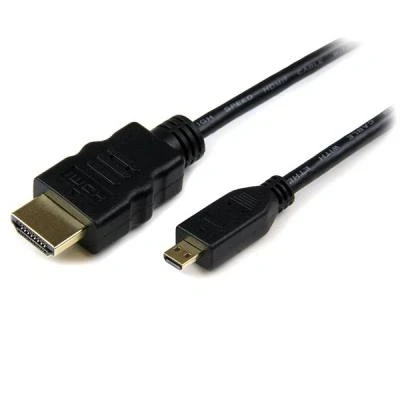 Imagen de Startech.com Cable Hdmi® De Alta Velocidad Con Ethernet A Micro Hdmi 3m 2x Macho Negro