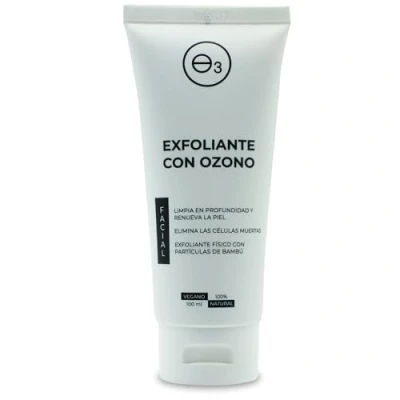 Imagen de Ozono D&#039;OR Exfoliante Facial Mujer con 100% Natural BIO, Elimina los Puntos Negros, Poros Dilatados, Espinillas, Acne y Manchas Peeling limpiador de Limpieza 100ml