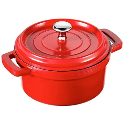 Imagen de Lacor 25914 Cacerola Aluminio Fundido 14Ø Rojo