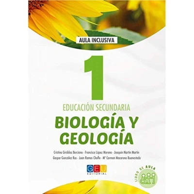 Imagen de Biología y geología Libro de texto ciencias naturales 1º la ESO/ Editorial GEU / Trabaja el currículo ofical del curso/ Aula inclusiva 9788417201142 (ADAPTACION CURRICULAR)