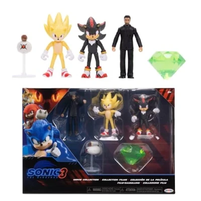 Imagen de Sonic 3 Movie ActionFigures Figura de acción 2.5 pulgadas Wave 2