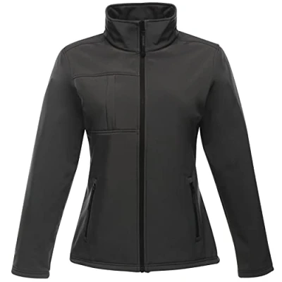 Imagen de Regatta Octagon II Chaqueta Softshell de Membrana 3 Capas, Mujer, Gris (Seal Grey/Black), 42