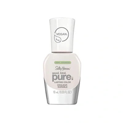Imagen de Pintaúñas Sally Hansen Good.Kind.Pure 110 white tea (10 ml)