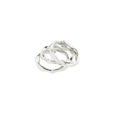Imagen de Pilgrim Wyatt Anillo silvercolored, Talla: One Size, Silver colored