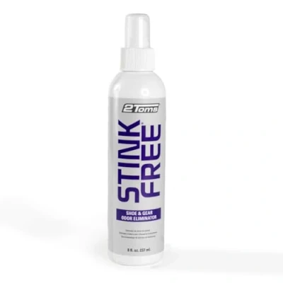 Imagen de 2Toms StinkFree Shoe Odor Eliminator Spray, Elimina los olores del equipo causados por el sudor. 236 ml