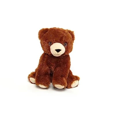 Imagen de HEITMANN DECO Oso de Peluche Pet, marrón, Aprox. 20 cm, sostenible, 100% Material Reciclado