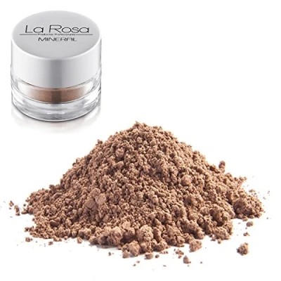 Imagen de La Rosa maquillaje mineral nº 83 obsidian sombra de color marrón claro, mate, cubriente