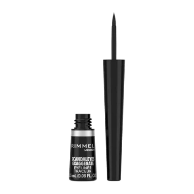 Imagen de Rimmel London Exaggerate Delineador de ojos 001 Black 2,5 ml