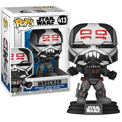 Imagen de Funko Pop! Star Wars: Clone Wars Bad Batch Wrecker Figura de Vinilo Coleccionable Idea Regalo Mercancia Oficial Juguetes para Niños y Adultos TV Fans Muñeco Coleccionistas