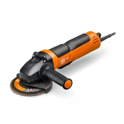 Imagen de FEIN CG 15 125 BLP INOX, Amoladora angular sin escobillas Ø125 mm,1500 W, velocidad en vacío variable 2800 7000 m/min., para el trabajo acero inoxidable.