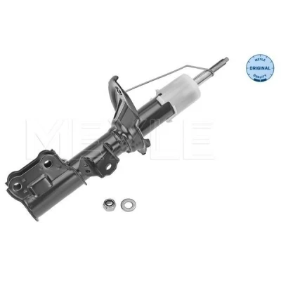 Imagen de MEYLE 28 26 623 0005 amortiguador Eje delantero, izquierda Presión de gas Bitubular Columna Espiga arriba ORIGINAL Quality
