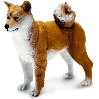 Imagen de Safari Ltd. Figura de Juguete Perro Shiba Inu Colección Best in Show No tóxico y Libre BPA Animales Adecuado para niños 3 años en adelante