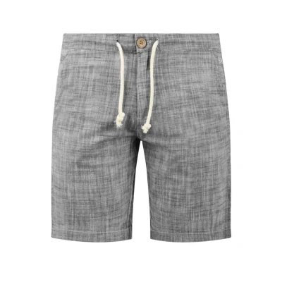 Imagen de BLEND Bones Pantalón Corto Shorts De Lino Bermuda 100% algodón Regular Fit, tamaño:M, Color:Black (70155)
