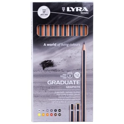 Imagen de LYRA Graduate Graphite EST. 12 Uds., L1171120