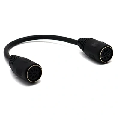 Imagen de LOKEKE Cable de extensión Din MIDI 8 pines, pines hembra a audio compatible con Bang Olufsen PowerLink MK2