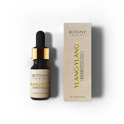 Imagen de BotanyRoom Ylang Aceite Esencial 10ml 100% Natural Ablosut, Vegano (Cananga Odorata) para aromaterapia, difusor, lámpara de Perfume