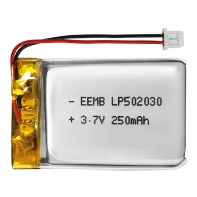 Imagen de EEMB 3.7V batería 250mAh 502030 Recargable Bateria Litio con Conector JST ¡Asegúrese de Que la polaridad del Dispositivo Coincide Antes Comprar!