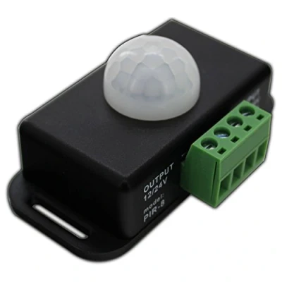 Imagen de LED IR Detector de movimiento 12 V DC sensor PIR para tira LED/bombilla 4 a PB envío ®