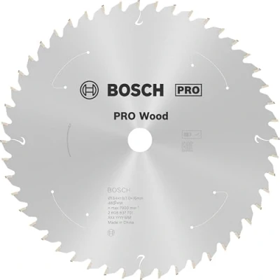 Imagen de Bosch Professional Disco de sierra circular Standard for Wood (madera, 184 x 16 1,6 mm, 48 dientes, accesorio sin cable)
