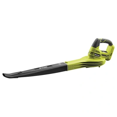 Imagen de RYOBI Soplador Eléctrico Inalámbrico a Batería 18V ONE+ 245 km/h Uso Limpieza de Hojas, Pasillos Exteriores, Terrazas, Céspedes y Jardines Pequeños OBL1820S NO incluye bateria ni cargador