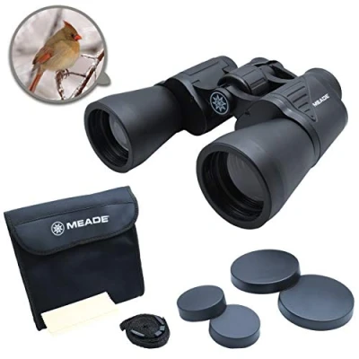 Imagen de Meade Instruments TravelView Prismáticos (7 x 50), Color Negro