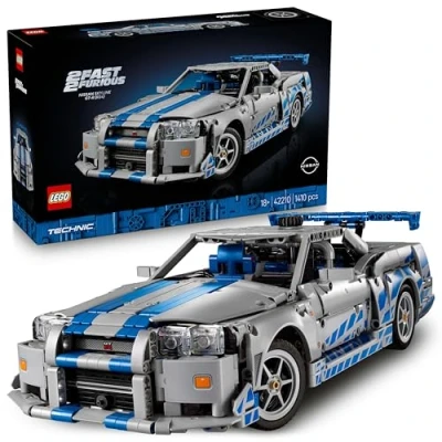 Imagen de Lego technic 42210 coche nissan skyline gt r (r34) de 2 fast furious