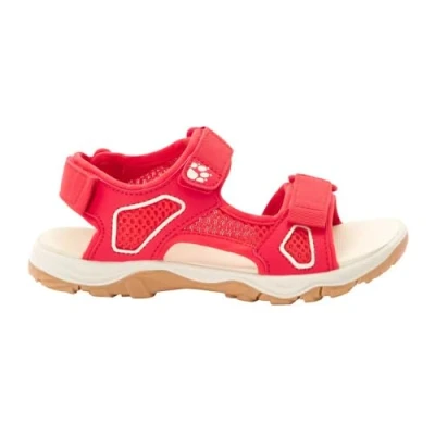 Imagen de Jack Wolfskin Taraco Beach Sandal K, Sandalias Deportivas, Rojo (Red/Champagne 2132), 38 EU
