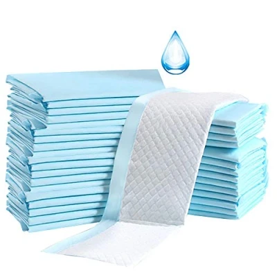 Imagen de Almohadilla desechable para bebé, 100 Unidades, cambiadora de incontinencia, pañales recién Nacidos, Suaves, Transpirables, Impermeables, a Prueba Fugas, absorción rápida, 13 x 18