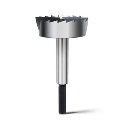 Imagen de Broca Forstner de 80 mm para madera, diámetro mm, longitud 150 con vástago hexagonal 12
