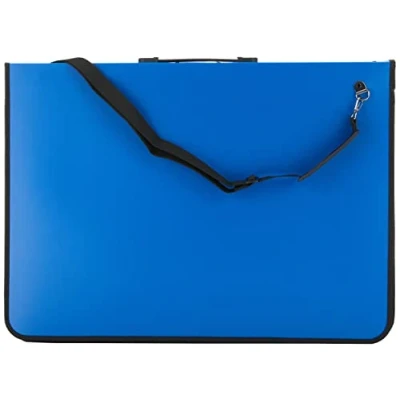 Imagen de Artcare 15213400 68 x 4 50 cm A2 Material sintético Academy Cartera, Color Azul