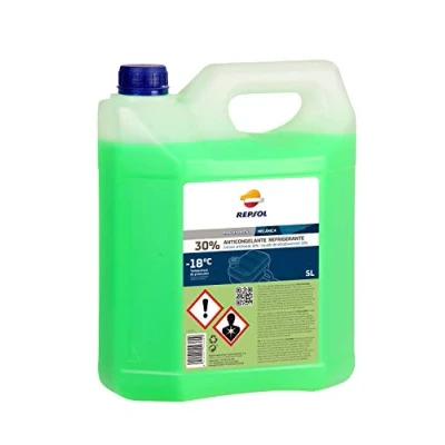 Imagen de Repsol Anticongelante 30 por ciento (VERDE) 5 L