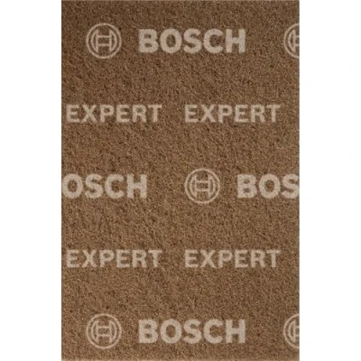 Imagen de Bosch Professional 1x Discos de vellón Expert N880 (para Láminas acero, 152 x 229 mm, Grado finura basto A, accesorios Lijado manual)