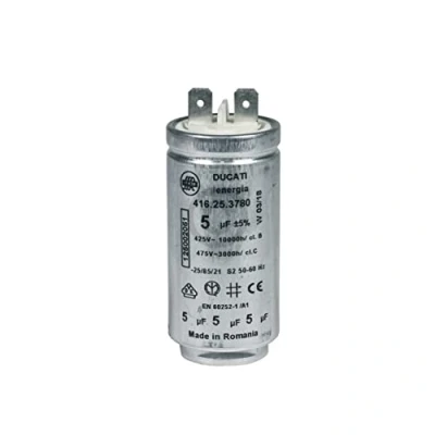 Imagen de Condensador compatible con ELECTROLUX 125002051/6 5µF 425/475 V para secadora de motor