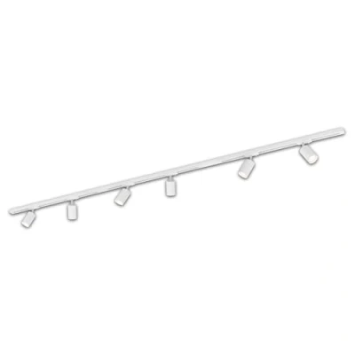 Imagen de Briloner Sistema de riel 230 V, blanco, 6 focos, longitud 2,25 m