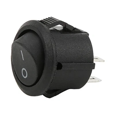 Imagen de Fafeicy 20 piezas interruptor basculante de 2 pines y posiciones, encendido/apagado plástico, 16 mm Diámetro 15 Apertura, para electrodomésticos