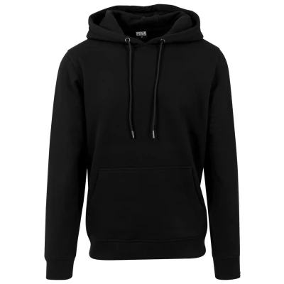 Imagen de Urban Classics Basic Jersey con capucha, Hombre, Talla: Small, Black