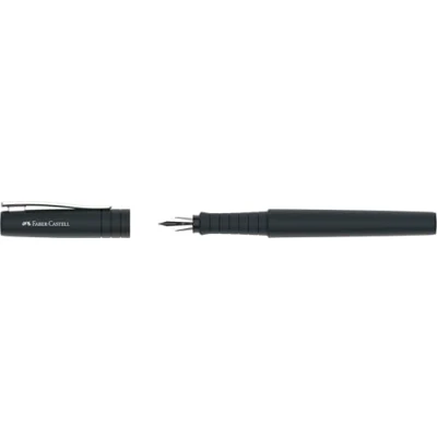 Imagen de Faber Castell Poly Pen 241003 Pluma estilográfica (plumín mediano), color negro