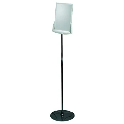 Imagen de Durable 558957 Soporte de información con panel visualización acrílico A4, ajustable en altura, antracita/gris