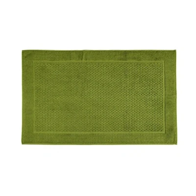 Imagen de Caleffi 7370 Alfombra de baño algodón con diseño Sirena, Color Verde