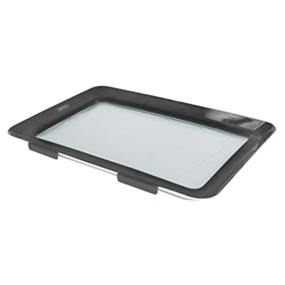 Imagen de NERTHUS FIH 796 Bandeja de Almacenamiento Alimentos al Vacío, Utilizada para Verduras, Frutas, Carne, Pescado, conservación Comida, Reutilizable, Pequeño