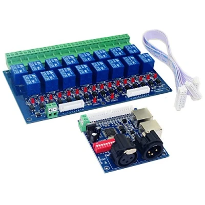 Imagen de 16 Channel DMX Controller Relay Switch Dimmer Kit Way DJ Equipment