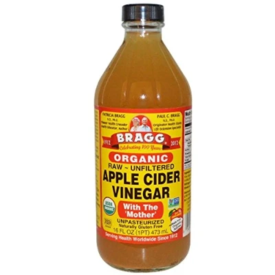 Imagen de Bragg orgánico Apple sidra vinagre Gallon, 3 Units (16 Ounce), Ounce)