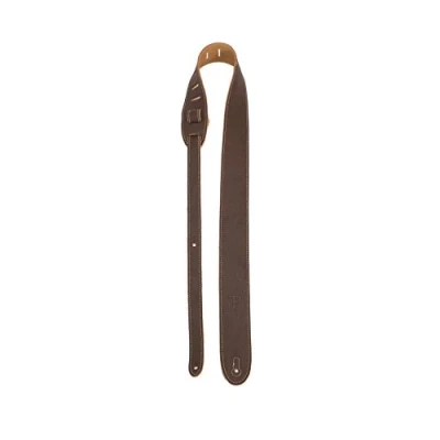 Imagen de Perri&#039;s Leathers Italian Garment Leather Guitar Strap (High End Deluxe Soft Leather) 2 Wide Extra Long Suitable for Most Guitars, Chocolate