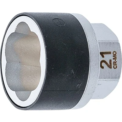 Imagen de BGS 7510 21 Llave de vaso perfil en espiral / extractor tornillos Entrada hexágono exterior mm