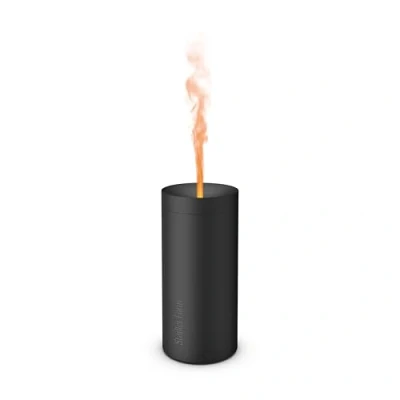 Imagen de Stadler Form L 038 Lucy Secreta aceites Esenciales con Efecto de Llama hasta 7 Horas en Funcionamiento batería, para relajación y aromaterapia calmante, difusor Aroma Negro, ABS, Talla única