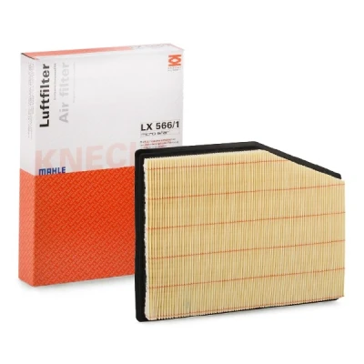 Imagen de MAHLE ORIGINAL LX 566/1 Filtro de aire 32,3 178 242,0, 242,0 Cartucho filtrante PORSCHE: Boxster