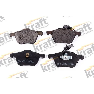 Imagen de KRAFT 6000327 Juego de pastillas freno VOLKSWAGEN: TRANSPORTER 4, 4 Bus, Sharan I, SEAT: Alhambra FORD: Galaxy Mk1 MPV