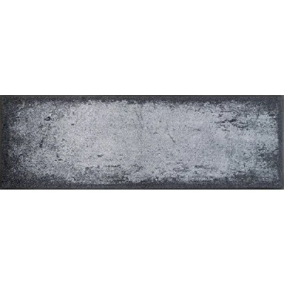 Imagen de Wash+Dry Alfombra Shades of Grey 60x180cm, Adecuada para Interiores y Exteriores, Lavable