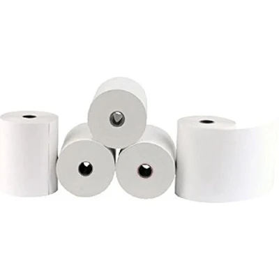 Imagen de Exacompta 5765120V Rollos de papel para caja registradora (57 x 65 12 mm, 40 m, 5 unidades), color blanco